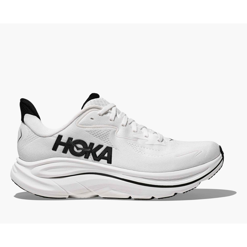 Hoka Clifton 10 | Nam | Trắng / Đen