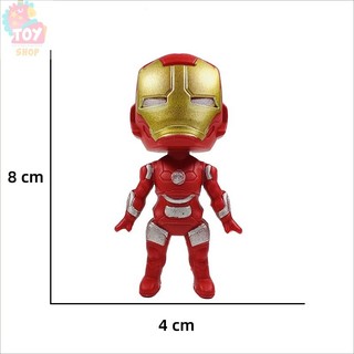 Mô Hình Nhân Vật Siêu Anh Hùng Marvel 8cm