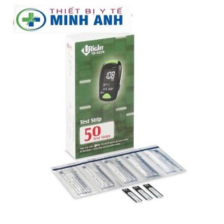 Que thử đường huyết Uright dùng cho máy đo đường huyết TD4279 Hộp 25 que