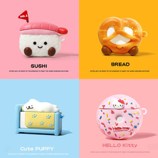 Mới Cắt Hoạt Hình Kitty Silicon Mềm Dành Cho Apple AirPods 1 2 3 4 Rd Pro 2 Hoạt Hình Dành Cho AirPods Pro 2 Tai Nghe Bluetooth Sạc Hộp Bảo Quản Chống Rơi