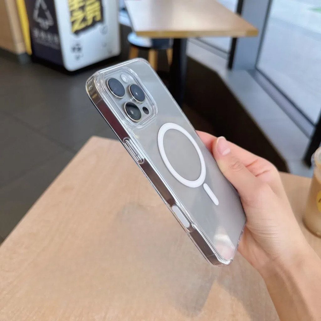 Nút Camera 16 Promax Vỏ điện thoại thích hợp cho iPhone 16 Pro Vỏ bảo vệ điện thoại trong suốt 16
