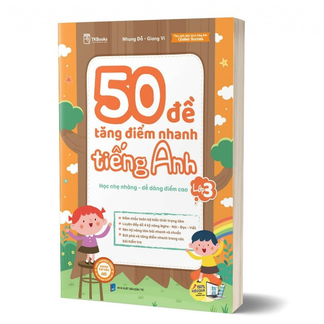 Sách - 50 Đề Tăng Điểm Nhanh Tiếng Anh Lớp 3 - tkbooks  [Nhà sách sáng tạo-594]