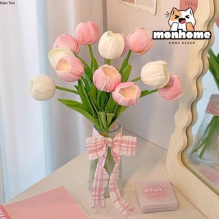  Hoa Tulip Hoa Giả Chất Liệu Lụa Cao Cấp Decor Trang Trí Nhà Cửa Bó Hoa Cô Dâu Quà Tặng Ý Nghĩa 