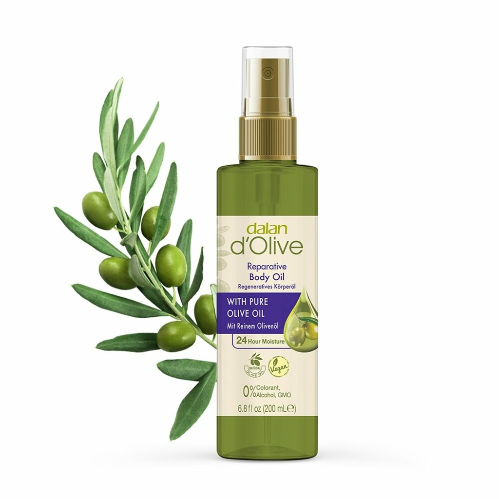 [Olive Young] Dầu dưỡng thể phục hồi DALAN d 'Olive 200mL