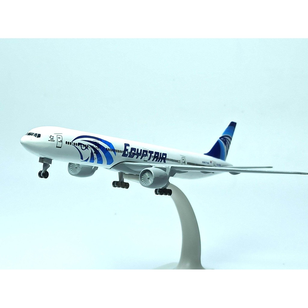 Mô hình máy bay Egyptian Air Boeing 777 18cm