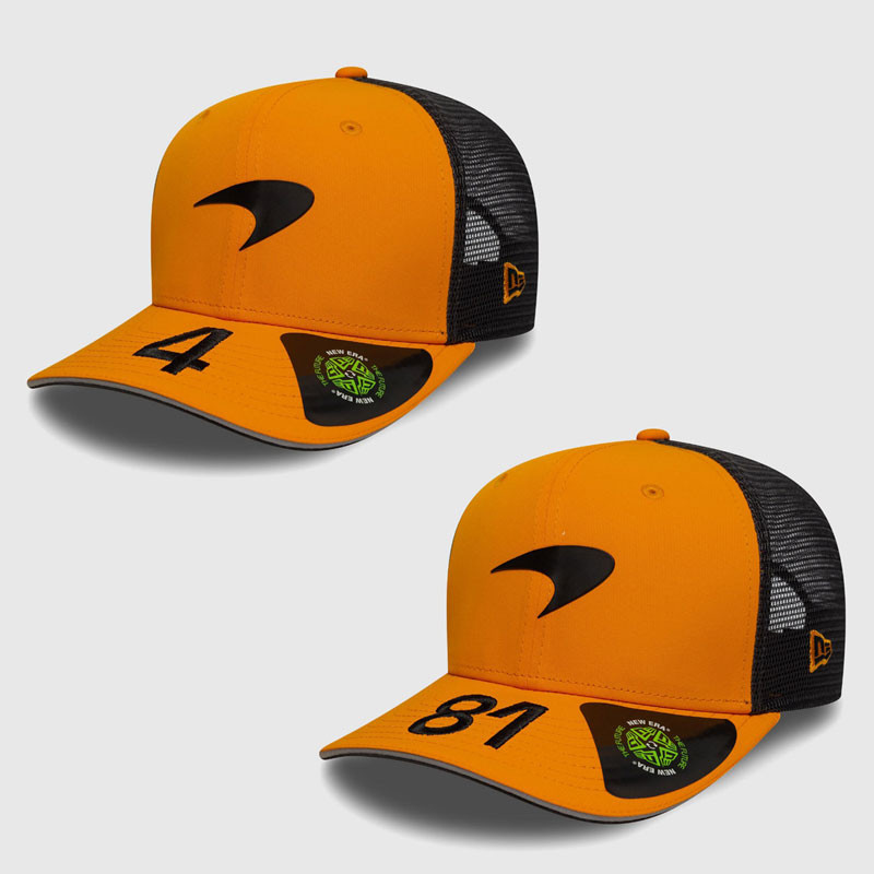 2025 McLaren Formula One Team Lando Nori Oscar Plastri Driver Mũ bóng chày