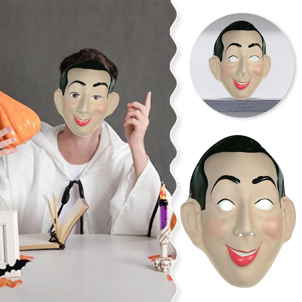 Halloween Mr. Bean Mask Latex Full Head Mask Halloween Masquerade Role‑Play Party Dress‑up Supplies
