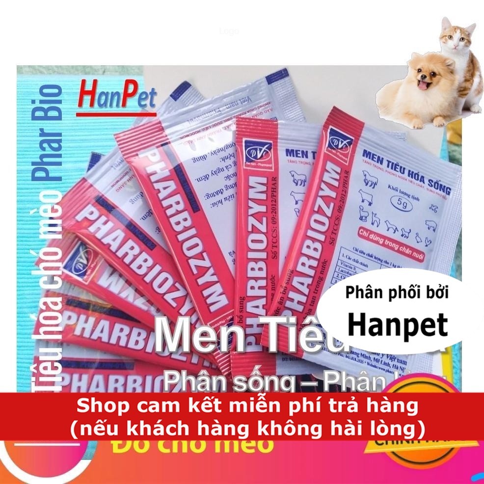 Men tiêu hóa sống cho thú cưng Phar Bio