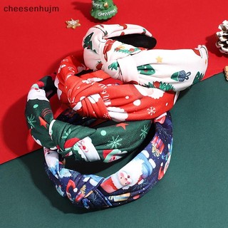 Cs Thời Trang Cá Tính Cây Giáng Sinh Ông Già Noel In Sa Thắt Lưng Băng Đô Quấn Tóc Người Lớn Phụ Kiện Tóc VN