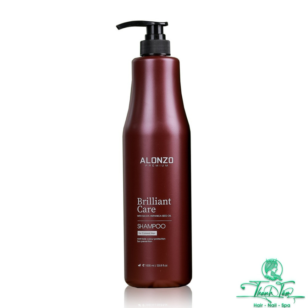 [ NL ] Dầu gội cho tóc nhuộm Alonzo Brilliant Care Shampoo 1000ml