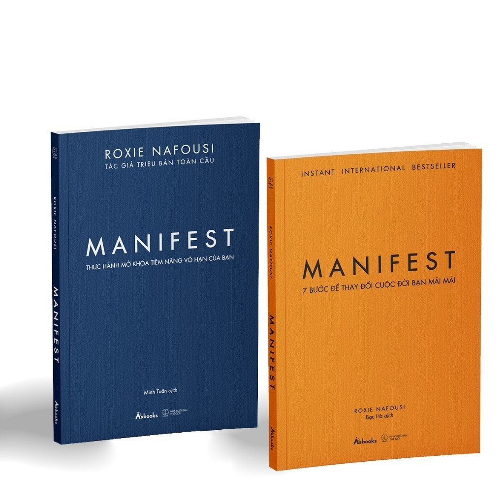 Sách - Combo Manifest - 7 bước để thay đổi cuộc đời bạn mãi mãi + Thực hành mở khóa tiềm năng vô hạn