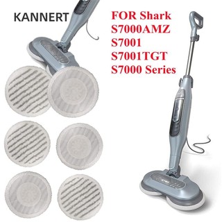 Miếng lau nhà hơi nước GANNERT cho cá mập S7000AMZ S7001 S7001TGT S7000 Series Cây lau nhà quay Phụ kiện dễ dàng làm sạch Vòng thay thế cho Shark S7000AMZ S7001 S7001TGT S7000 Series