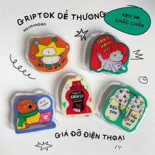 Giá Đỡ điện thoại - Popsocket Iring griptok hình dễ thương - Ngorangbo