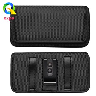 Túi đeo thắt lưng Vỏ điện thoại, Kẹp thắt lưng kiểu ngang bền bỉ Vỏ điện thoại, Giá đỡ điện thoại di động Oxford Chống mài mòn Điện thoại đính kèm Oxford Cover Pouch Phụ kiện thắt lưng