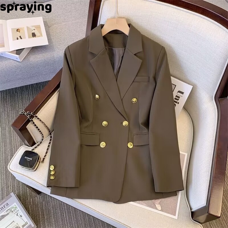 spraying áo blazer áo blazer nữ Phong cách unique New Style chic   vest nữ sang