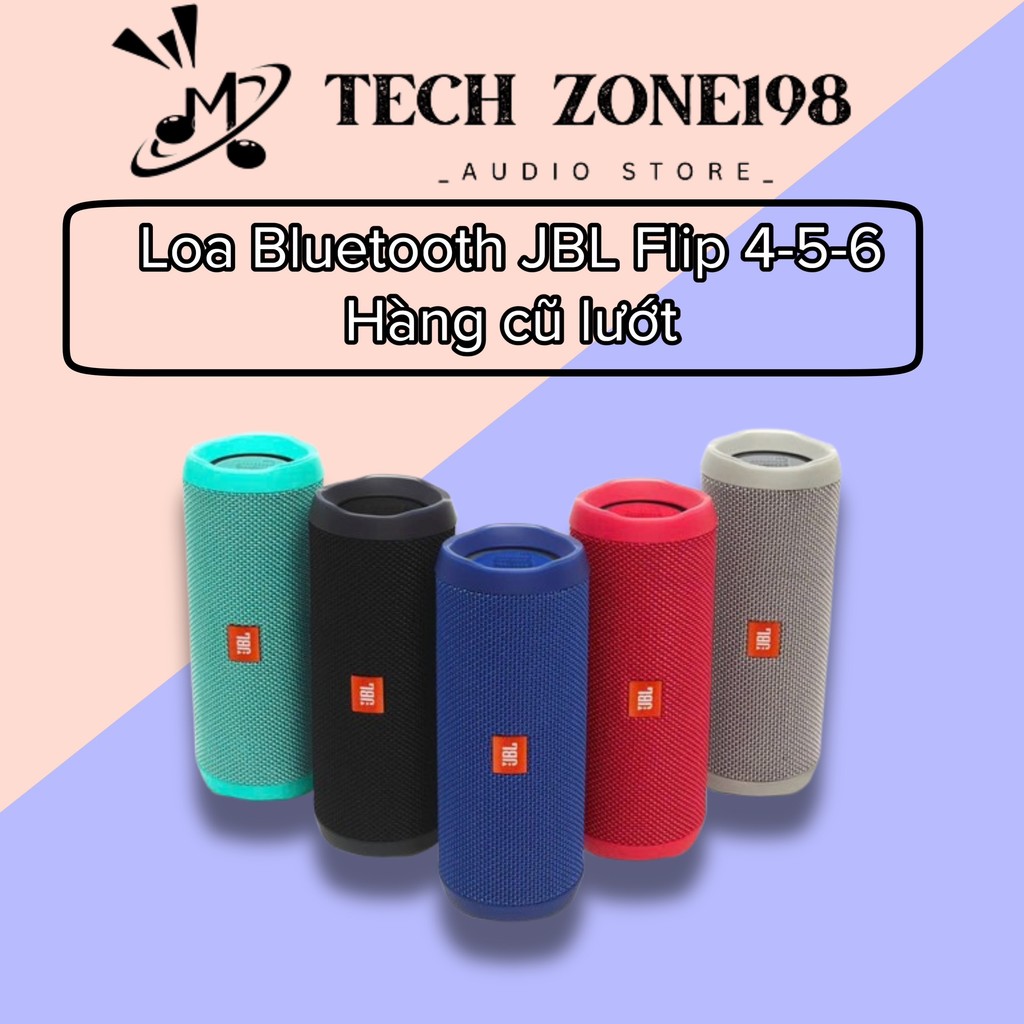 Loa Bluetooth cầm tay JBL FLIP 2-3-4-5-6  grip  link 20 Hàng cũ không vỏ hộp
