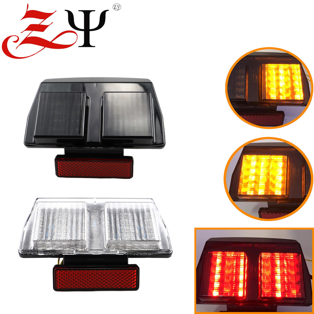 HFMOTO Thích hợp cho Ducati 748 / 916 / 996 94-03 998 Đèn LED sửa đổi có chức năng báo rẽ Đèn hậu