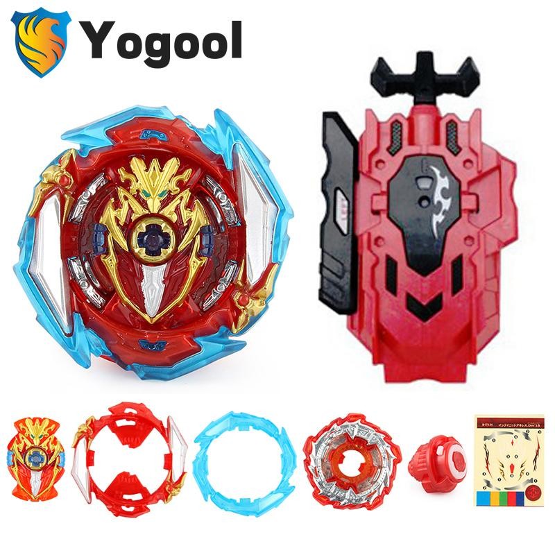 MQ Spinning Burst B-173-01 SuperKing Infinite Achilles với bộ phóng hoặc chỉ Đồ chơi quay cho trẻ em