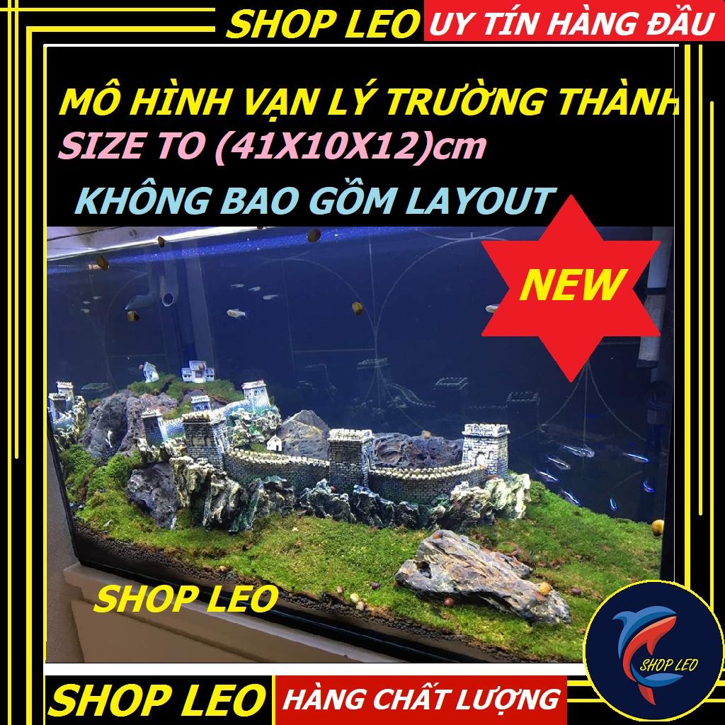 VẠN LÝ TRƯỜNG THÀNH 41CM - MÔ HÌNH TRANG TRÍ HỒ CÁ
