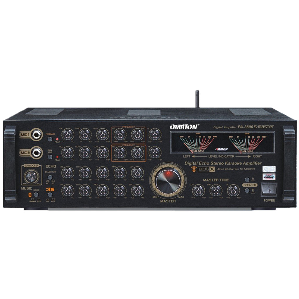 [HCM] Ampli Omaton PA-3800 S-Master - Echo sai gon audio