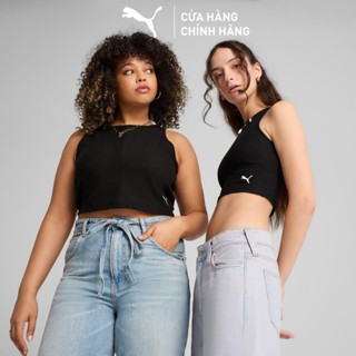 Áo Crop Top Thời Trang PUMA Nữ Wardrobe ESS Ribbed