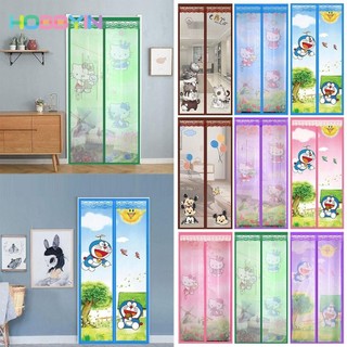  Rèm cửa thông gió HOBBYIN Rèm cửa màn hình từ tính gia đình chống côn trùng Màn hình cửa đóng tự động Không đục lỗ Nam châm đóng tự động Lưới cửa 