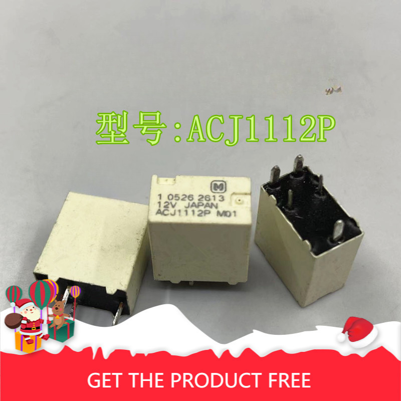 Hàng sẵn có Sanxin ACJ1112P 5 chân 12VDC ACJ1212 Rơle ô tô ACJ1112
