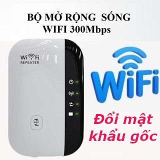  Bộ kích sóng WIFI Repeater 300M,ĐỔI ĐƯỢC TÊN VÀ MẬT KHẨU WIFI thiết bị khuếch đại và mở rộng sóng wifi chuẩn N Shop có l 