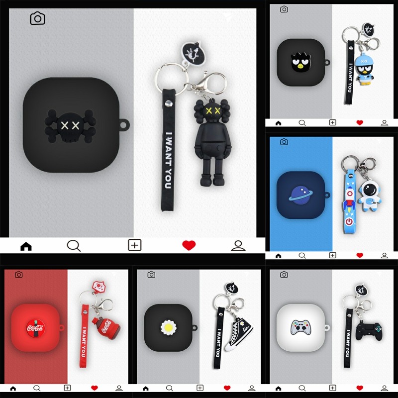 RE638 Redmi Buds 6 lite case  / 6 play / 6 Active  Silicone Protective Case Dust-proof Protective Ca