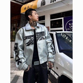  Thu đông Heavy Industries thêu áo khoác 