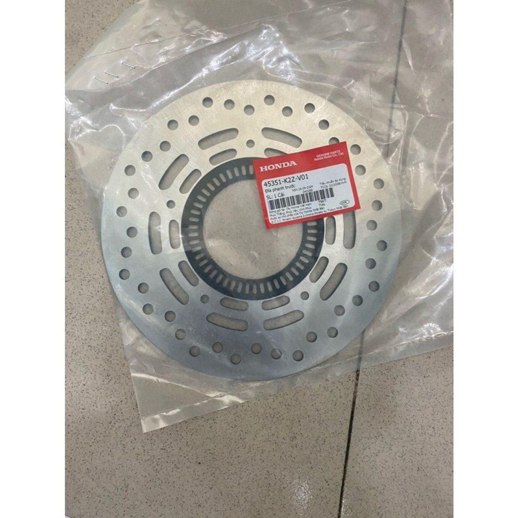 45351K2ZV01Đĩa phanh trước ab 160 2023 2024 honda