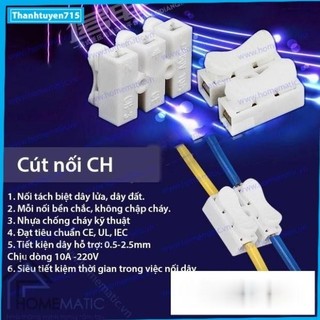 Bộ 50 Cút nối dây điện CH-2