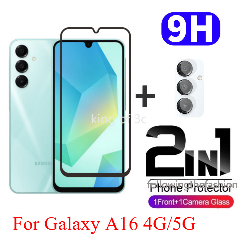 Miếng Dán Bảo Vệ Màn Hình 2 Trong 1 Cho Samsung Galaxy A16 5G Galaxy A16 A 16 A16 4G 5G 2024 Bảo Vệ 