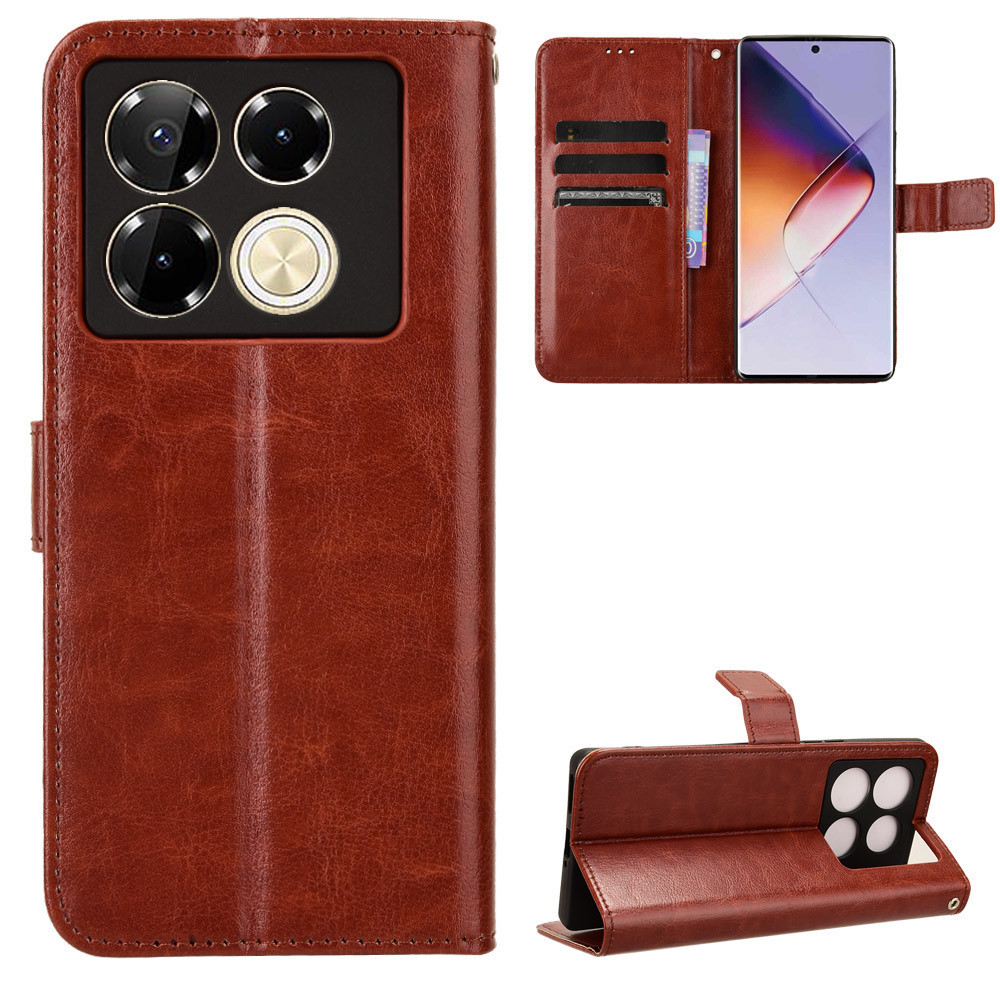 Dành Cho Infinix Note 40 5G X6852 Infinix Note 40 Pro X6851 Ốp Lưng Ví Da PU Ốp Lưng Cho Infinix Not