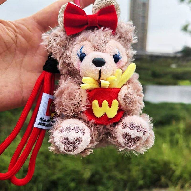 New Duffy Bear Plush Doll Pendant Cute Shelliemay Car Key Ring Handbag Pendant LNPe