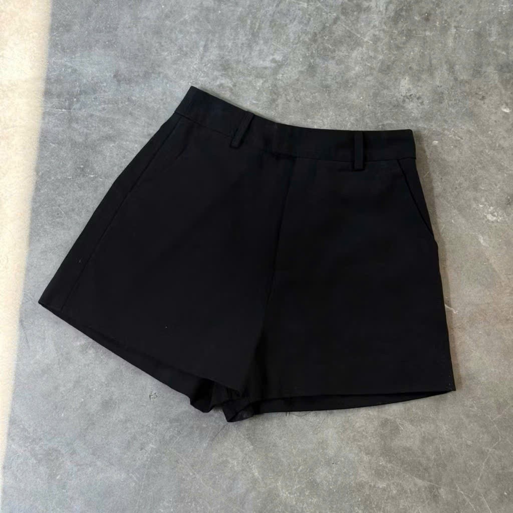 Quần short nữ KAKI MỀM lưng cao giấu cạp 168 fashion | BigBuy360 - bigbuy360.vn