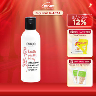 Nước Cân Bằng Dưỡng Ẩm Da Tonik Platky Rozy ZIAJA Chiết Xuất Từ Hoa Hồng, Giúp Làm Se Khít Lỗ Chân Lông 200ml