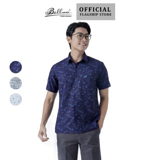   New Arrival  Áo sơ mi nam ngắn tay BELLUNI sợi COFREX thoáng mát nhanh khô - ABN.CR.BE.287 
