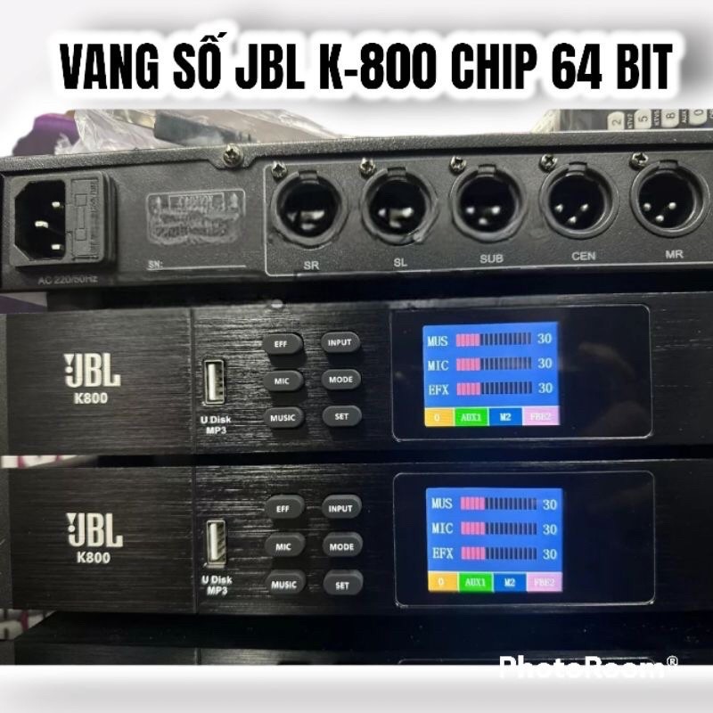 Vang số JBL K800 Model 2025 -  Sẵn Phần Mềm, tích hợp EQ số - Hoàng Nhật