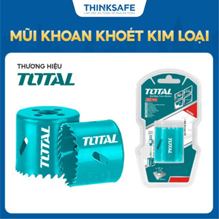 Mũi khoét lỗ kim loại Total kích thước 16 - 76mm độ sâu cắt 38mm Mũi Khoan kim loại, gỗ, ống pvc chưa kèm mũi định tâm