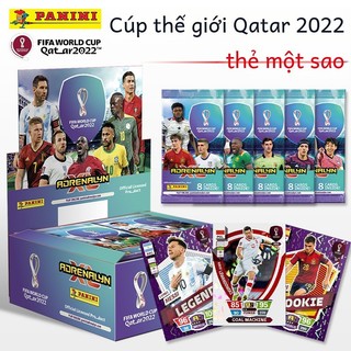 Thẻ ngôi sao FIFA chính hãng Qatar bóng đá World Cup thẻ Bộ sưu tập ngôi sao