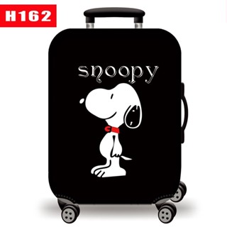 Túi bọc bảo vệ vali Áo vỏ bọc vali Trùm vali - Snoopy Dog Vải thun 2DA Co giãn 4Chiều Siêu Dày H162