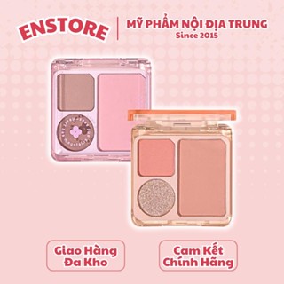  GOGO TALES - Bảng phấn mắt má hồng 3 ô Gogotales Small Pocket GT614 