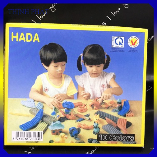 Đất nặn thủ công 5- 10 màu (vpp Thinhphat)