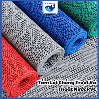Thảm nhựa lót sàn chống trượt, thảm nhựa trải sàn, thảm nhựa lưới chống trơn cho nhà tắm, hồ bơi