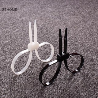 Zthome Flex Cuffs Nhựa Nylon Dùng Một Lần Zip Tie Toughness Cable Handcuff Public Security Thi Hành Làm Vườn HOT