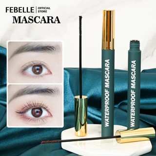 Mascara siêu mịn Chống Thấm Nước Slender Uốn Mascara Tự Nhiên Lâu Dài Đầu Bàn Chải Mascara Mỹ Phẩm Trang Điểm
