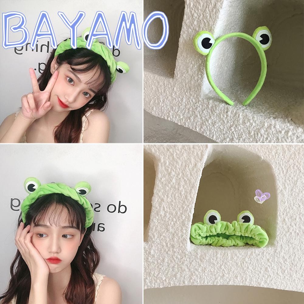 BAYAMO Băng Đô Tai Ếch Dễ Thương Cho Nữ