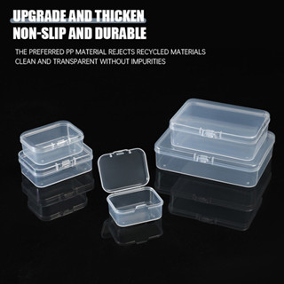 ✨️✨️Hộp pp trong suốt bảo quản lưu trữ đồ vật đa năng nắp cài