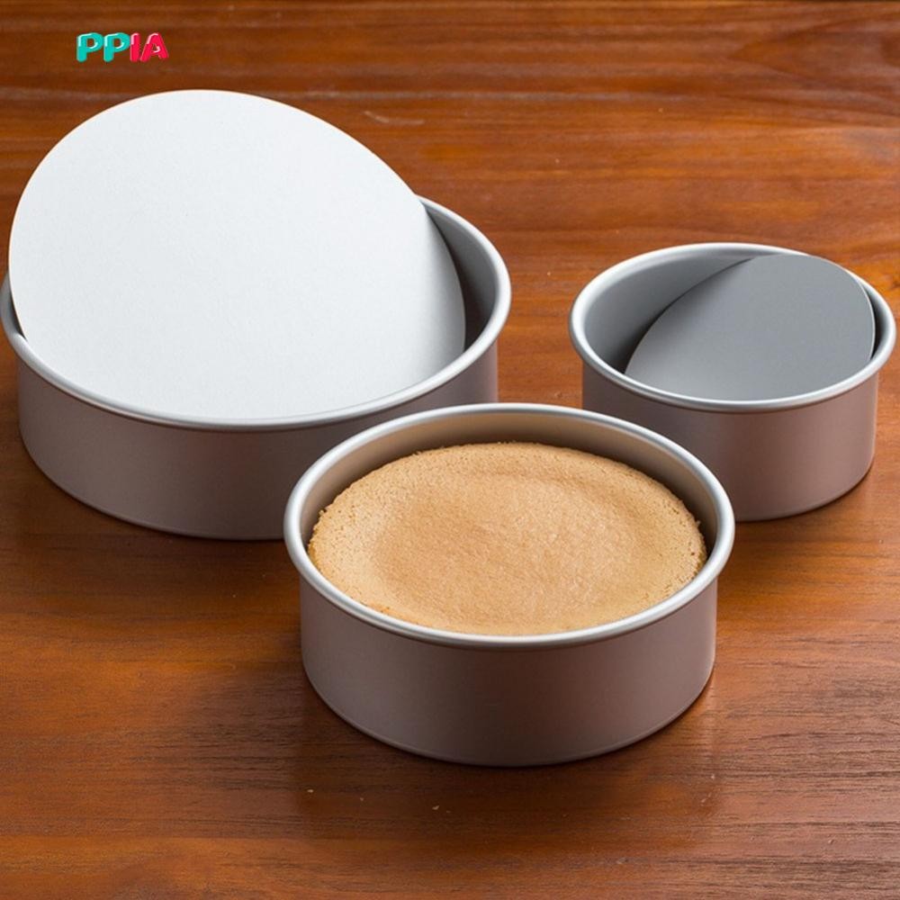 [PPIAVN]Aluminum 6/7/8 Inch Aluminum Alloy Chiffon Cake Round Hollow Bakeware Cake Mould[Ready stock
